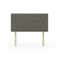 Lona Slate Grey Linen Headboard Super King N/A