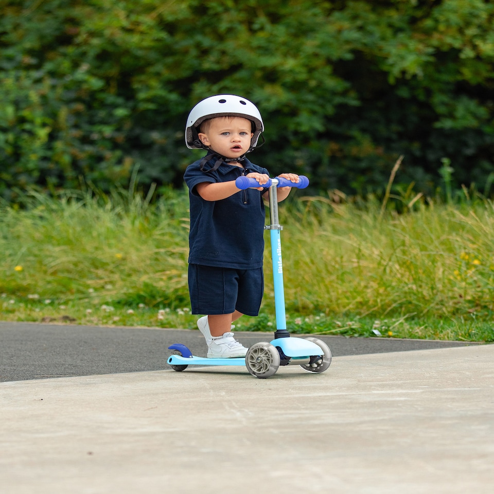 image 1 of Kids 3 Wheel Scooter | Blue | Navy