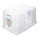 image 3 of Keeeper Bambi Turn Around Stackable Box with Lid 45 Litre Transparent