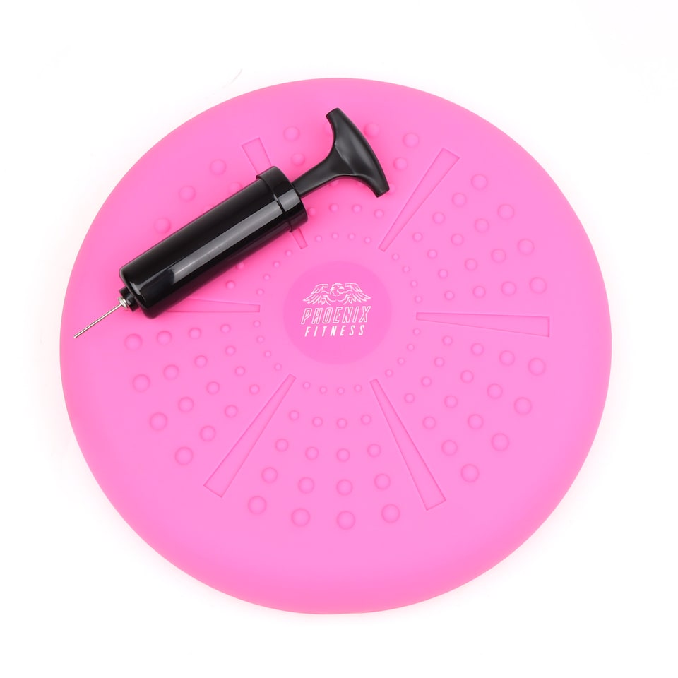 image 1 of Phoenix Fitness Wobble Cushion - Pink | Pink