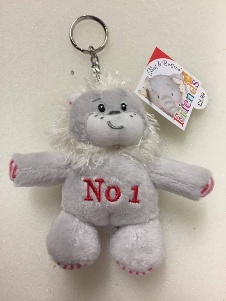 image 1 of No 1 Lloyd Lion Keyring