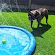 image 3 of Outdoor Splash Pool Sprinkler Pad Dogs Puppies Pet Cooling Children Kids 100cm
