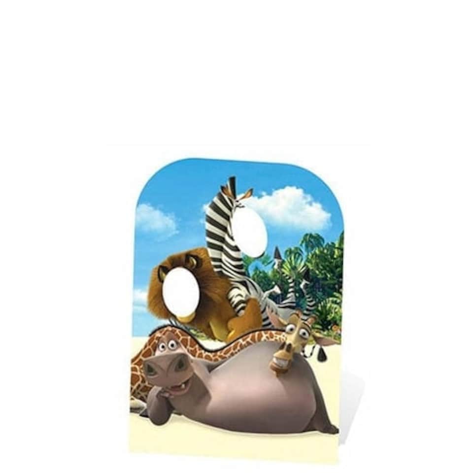 Madagascar Child Size Stand In Cardboard Cutout - 130cm