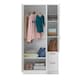 image 2 of 3 Door 2 Drawer Wardrobe