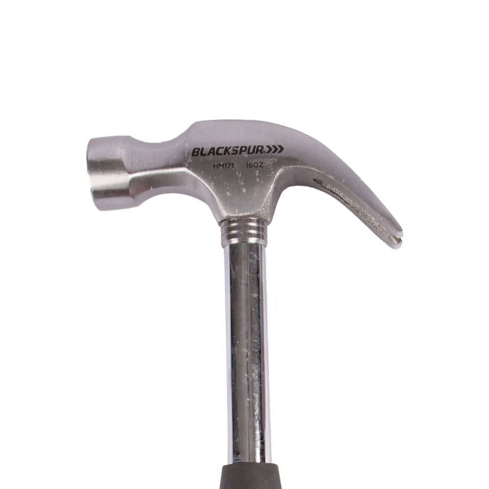 image 1 of Blackspur Tubular Steel Hammer - 16oz - Black