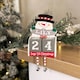 image 4 of Pre-personalised Wood Advent Block Calendar - Over 80 Titles - Lily