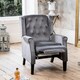 image 7 of Annapoli Recliner Armchair - Grey