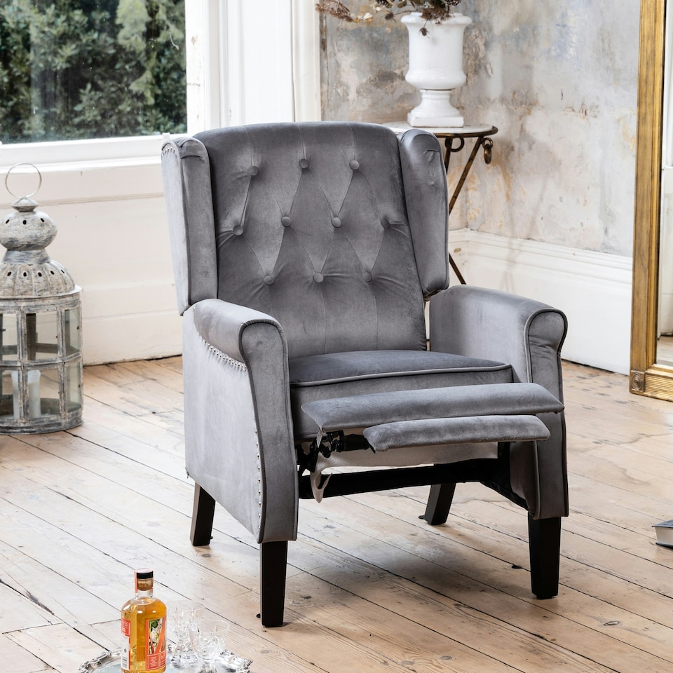 image 1 of Annapoli Recliner Armchair - Grey