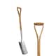 image 1 of High-quality Stainless Steel Square Spade 102cm with Wooden Handle