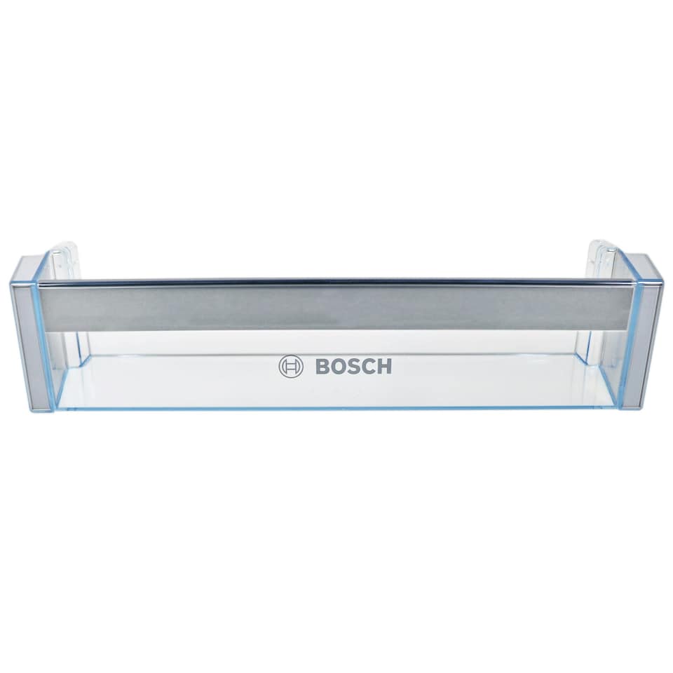 image 1 of Bosch Fridge Freezer Lower Door Bottle Shelf Rack KGN34X KGN36X KGN36Y KGN39X Clear
