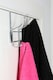 image 5 of Interiors by Premier Over Door 6 Hook Hanger, Chrome Finish Rack With Multiple Hooks For Coats, Towels Or Bags