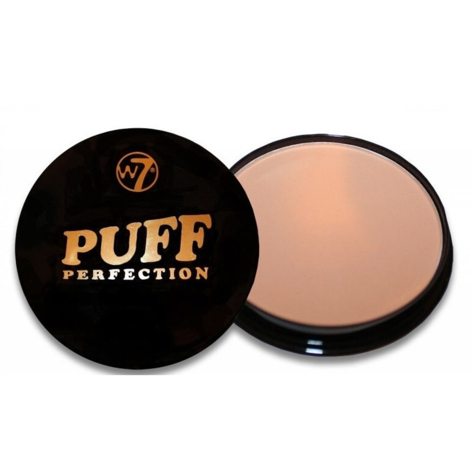 W7 Puff Perfection True Touch - Reusable Powder Puff, True Beige
