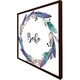 image 3 of Boho style wreath feathers (Picutre Frame) White | M