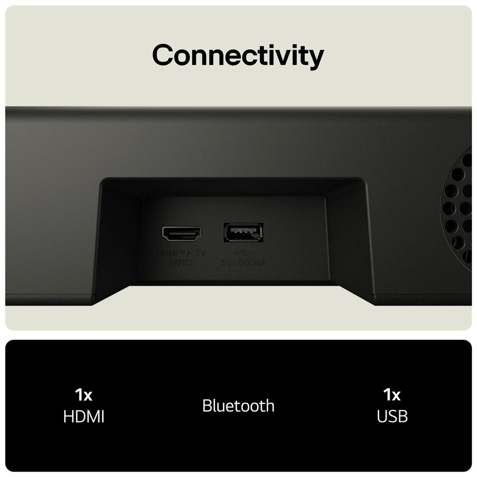 image 1 of LG US20A Wireless Soundbar  in Black