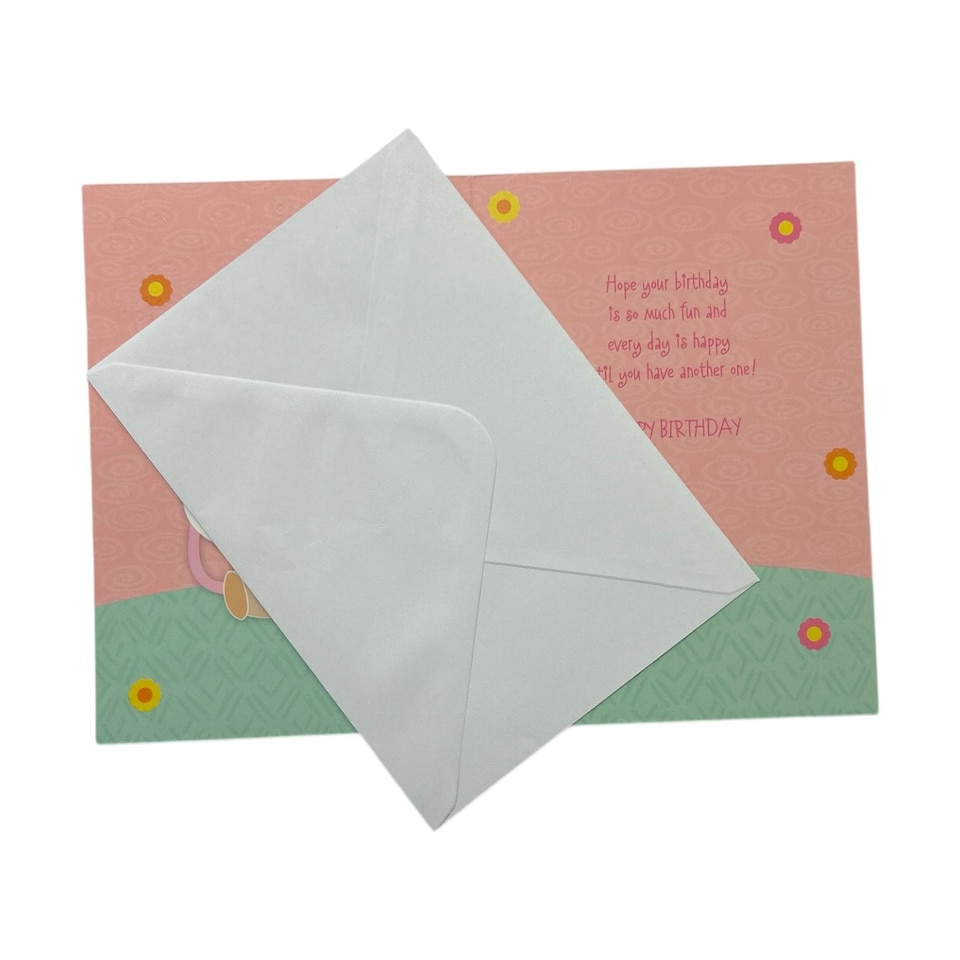 image 1 of For A Special Nan Mouse with Flower Design Birthday Card