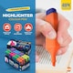 image 3 of 48pk Highlighter Pens – Bright Fluorescent Chisel Tip Markers, Quick-Drying Non-Bleed for Office, Study, Planners & Diaries