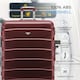 image 3 of Flight Knight 29" Extra Large Suitcase – 20kg Capacity Hard Shell Check-In Luggage with 4 Wheels  100+ Airlines Approved: Ryanair, EasyJet, Jet2, Wizz Air, BA | Red | Burgundy | Large