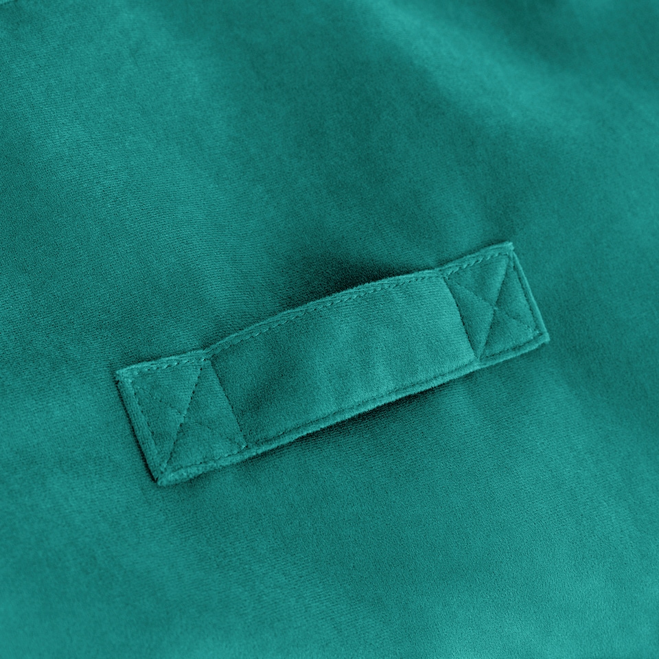image 1 of icon Natalia  Velvet Armchair Bean Bag, Teal