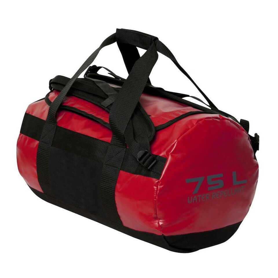 Clique 2 in 1 Duffle Bag - Red - One Size (UTUB985)