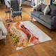 image 2 of Wheat field paint (Rug) Multi | Medium: 80x150cm