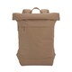 image 1 of Bagbase Simplicity Roll Top 15L Backpack - Hazelnut - One Size