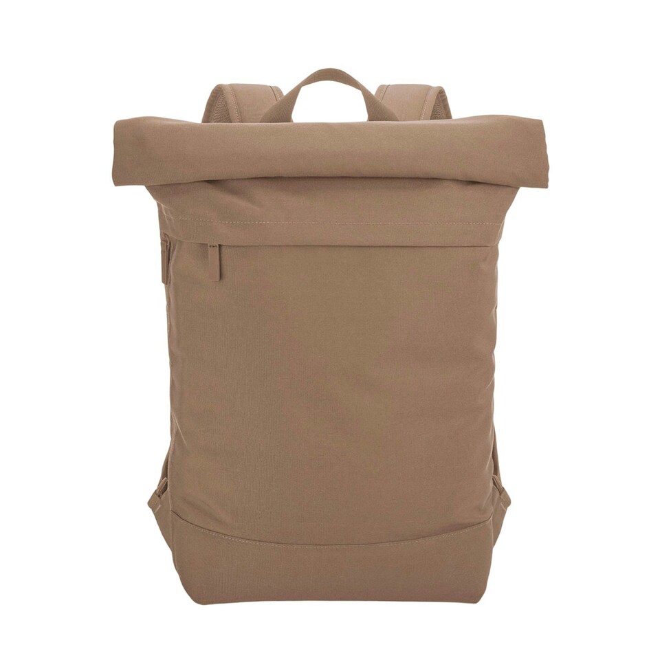 image 1 of Bagbase Simplicity Roll Top 15L Backpack - Hazelnut - One Size