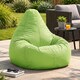 image 1 of Icon Dalton High Back Adult Gaming Indoor Outdoor Bean Bag Chair, Lime