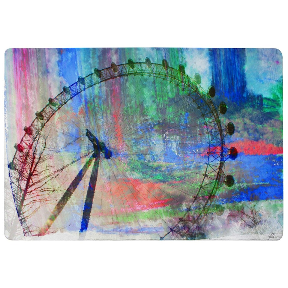 image 1 of London Eye (Rug) Multi | Small: 60x110cm
