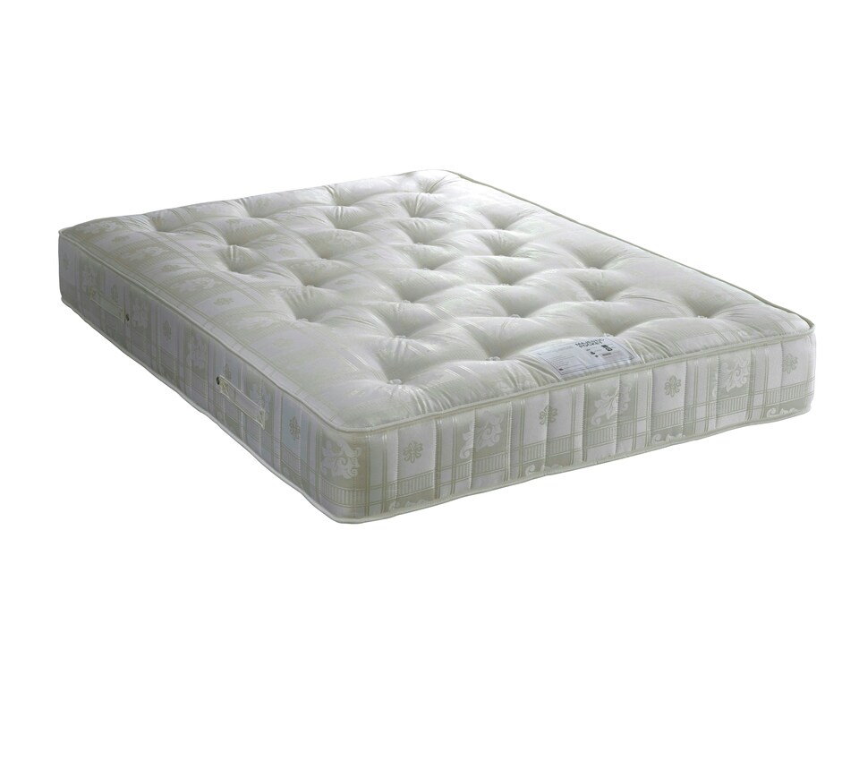 image 1 of Majestic 1000 Pocket Sprung Natural Plush Velvet Divan Set And Valencia Headboard Super King