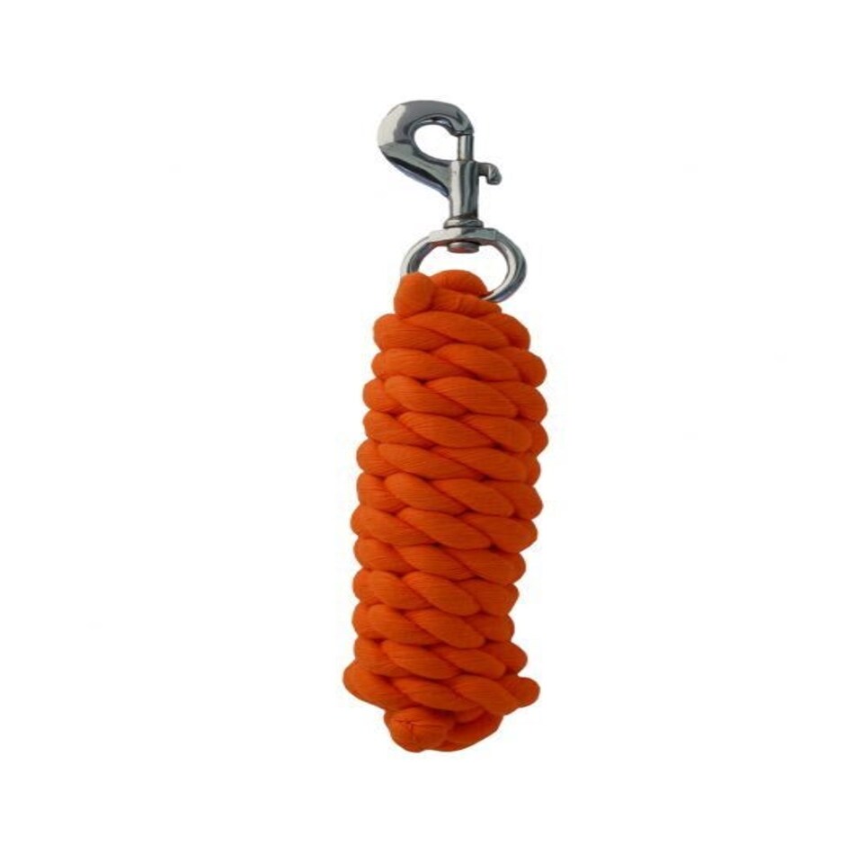 image 1 of Rhinegold Neon Leadrope Orange | Size: One Size
Colour: Orange