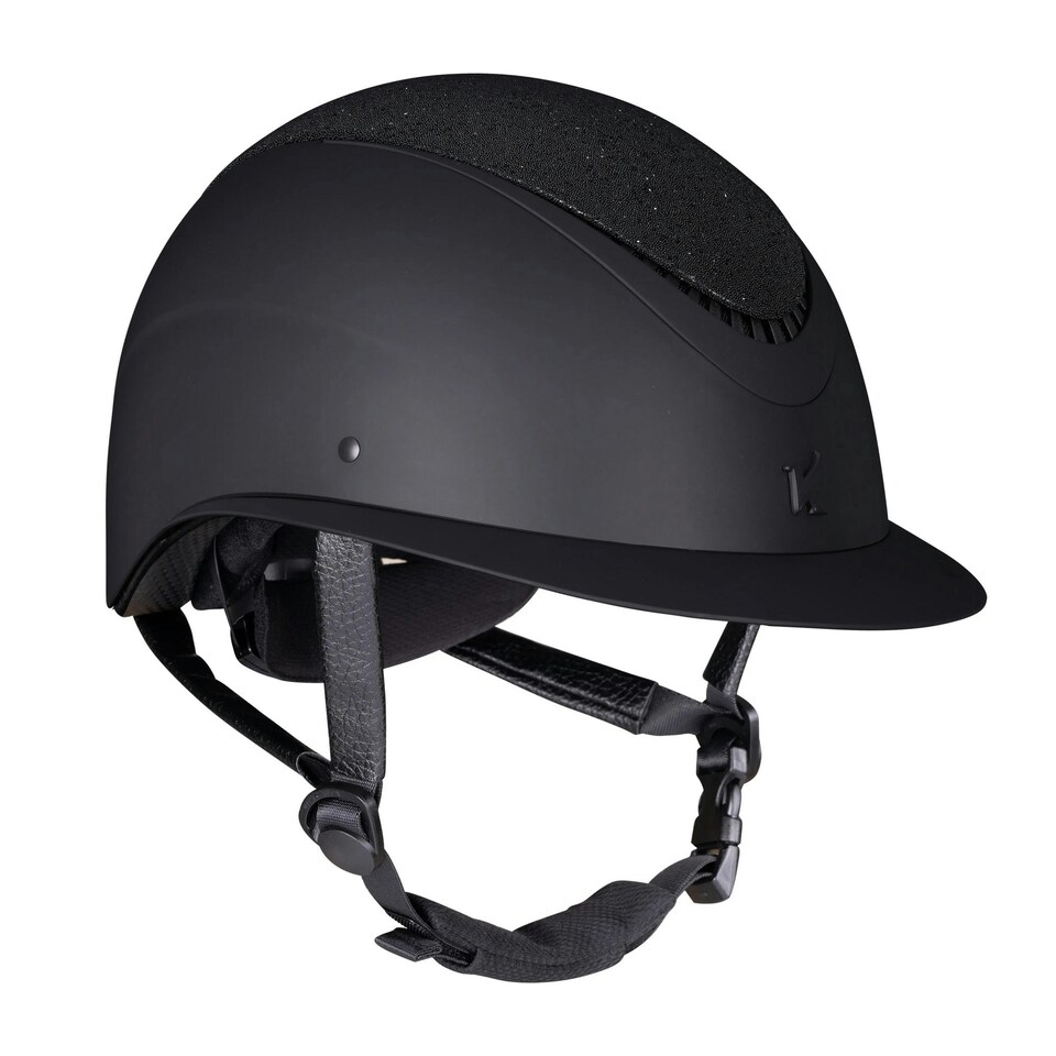 image 1 of Karben Unisex Adult Lia Ellipse Riding Hat - Black - 52cm - 54cm Black | 52cm - 54cm