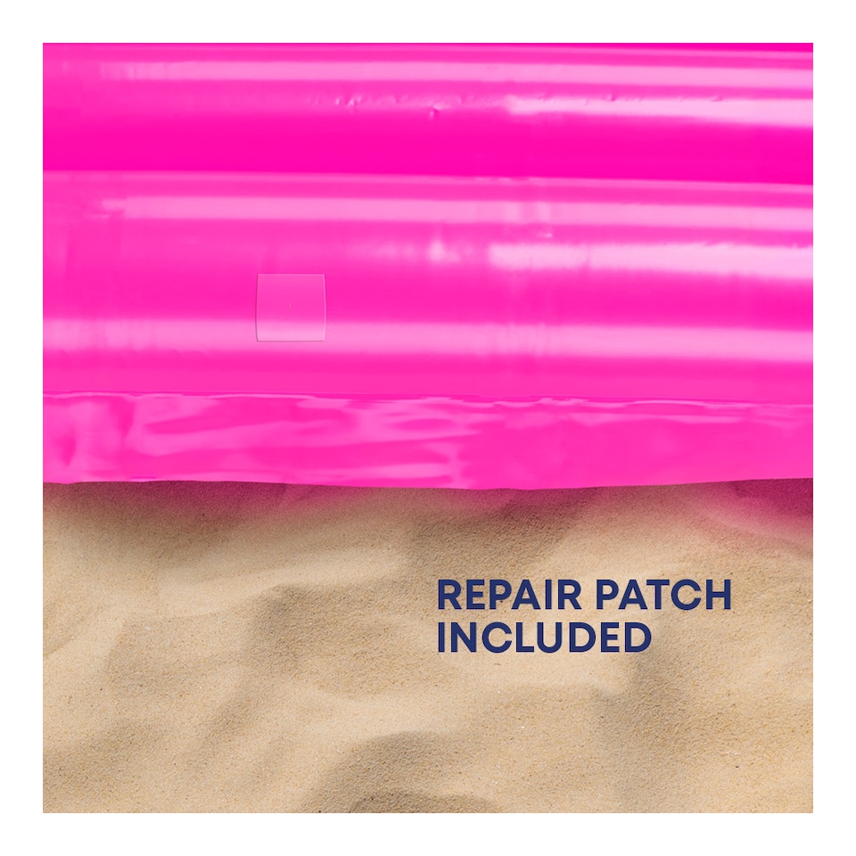 image 1 of Inflatable Water Lounger Mat - Pink
