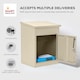 image 5 of SMART PARCEL BOX® Medium Front Access | Cream | 1