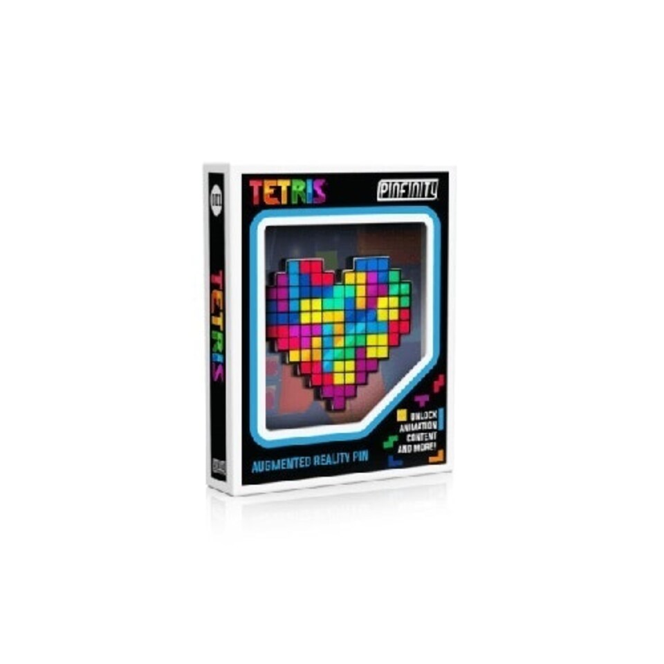 Pinfinity AR Pin: I Heart Tetris