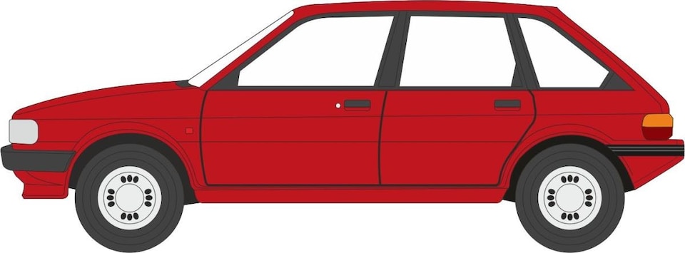 Oxford Diecast Austin Maestro Targa Red