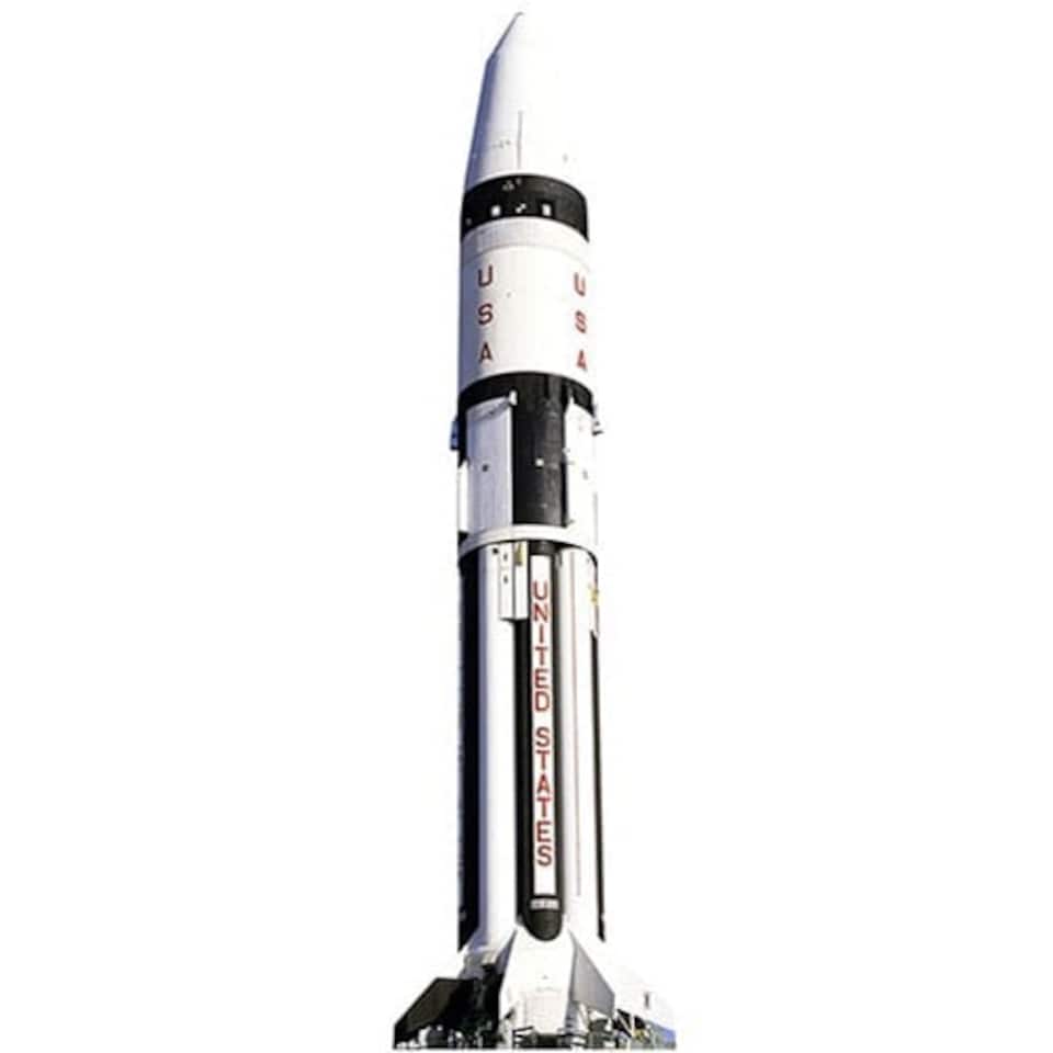 Rocket Lifesize Cardboard Cutout - 186cm