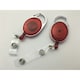 image 5 of Red Key Reel ID Card Badge Holder