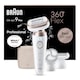image 1 of Braun Silk-épil 9 Flex, Epilator For Easy Hair Removal, 9-060 3D, White/Rose Titan