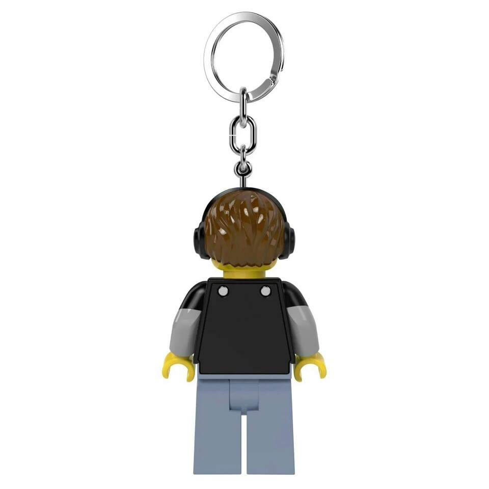 image 1 of Lego Minifigures Light Up Keychain - Video Game Guy