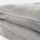 image 3 of OHS Ultra Soft Flannel Fleece Throw Blanket | Grey | Slate - 150CMx200CM