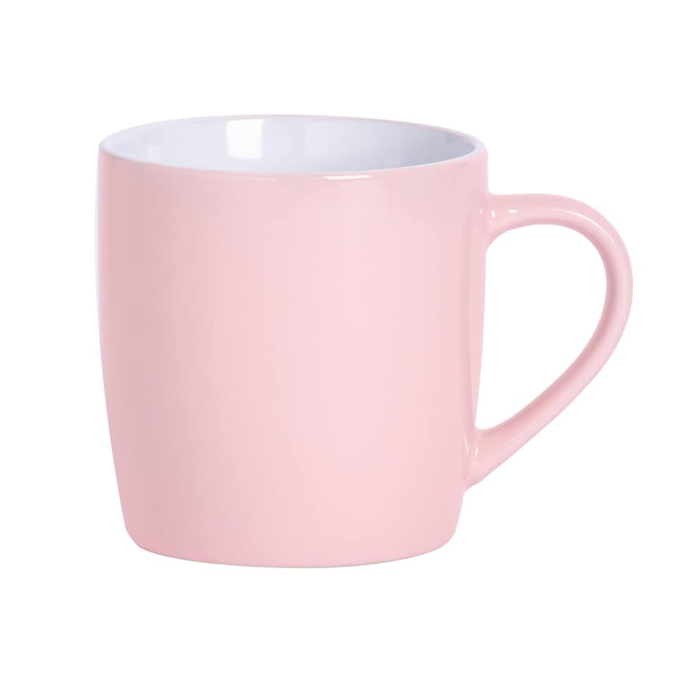 image 1 of Argon Tableware Coloured Coffee Mugs - 350ml - Pink - Pack of 6 | Pink | Pink | 6