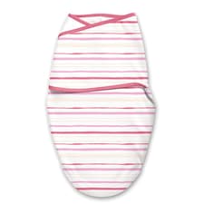 SwaddleMe Luxe Easy Change Swaddle Pink Stripe