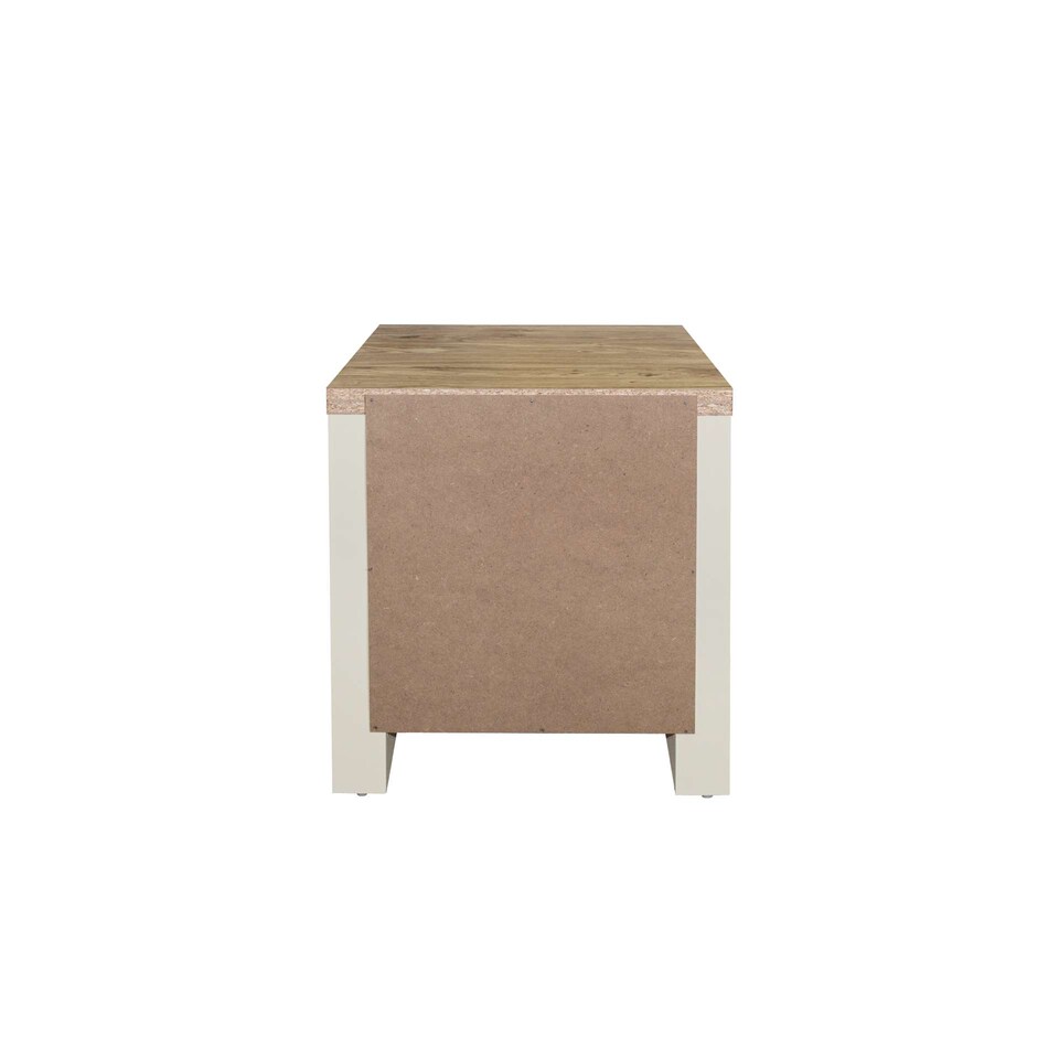 image 1 of Highgate 1 Drawer Lamp Table Cream