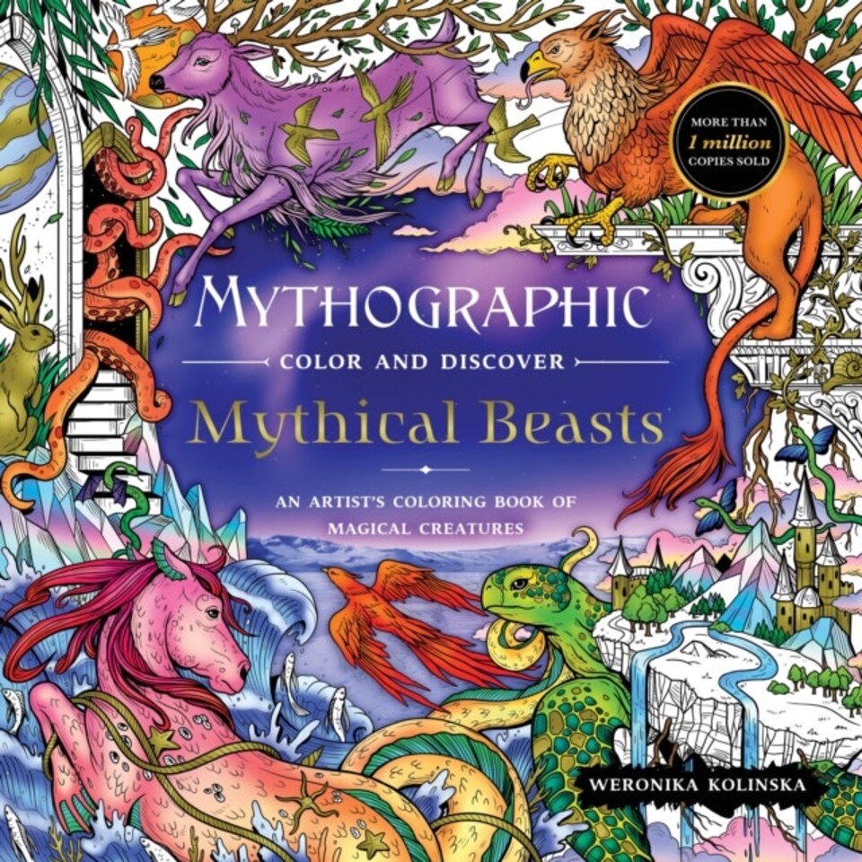 Mythographic Color And Discover: Mythical Beasts