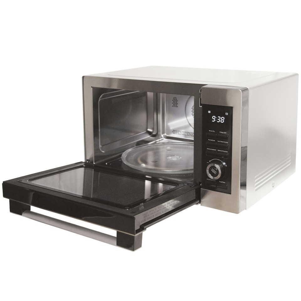 image 1 of Igenix IG3095 Digital Combination Microwave & Grill, 95 Minute Timer, Stainless Steel