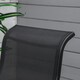 image 8 of Outsunny 3 Pcs Rocking Chair Gliding Chair Set w/ Table for Patio Garden Black