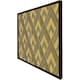 image 3 of Black & gold striped triangles (Picutre Frame) White | L
