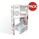 image 1 of Black & Decker Vacuum Storage Bags (Pack Of 3) - Clear - XL