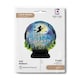 image 3 of Spooky Halloween Crystal Ball Helium Foil Shaped Balloon 68cm / 27 in | Multi