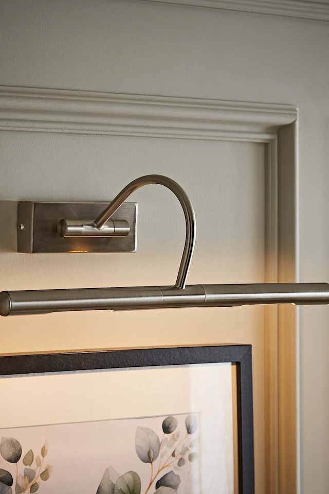 image 1 of ValueLights Capri Brushed Chrome Wall Light & Bulb | Chrome